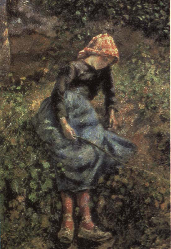 Girl with a Stick